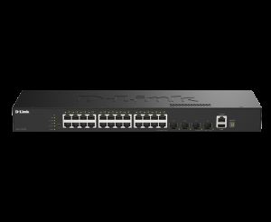 D-Link 24 Ports GE + 4 Ports 10G SFP+ Smart Managed Switch - DGS-1530-28/E