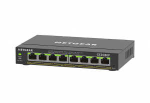 NETGEAR 8PT GE PLUS SWCH W/ POE+