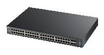Zyxel XGS2210-52, 52-port Managed Layer2+ Gigabit Ethernet switch, 48x Gigabit metal + 4x 
