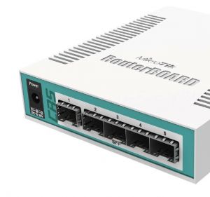 MikroTik Cloud Router Switch CRS106-1C-5S, 5x SFP + 1x Combo (SFP/ETH)