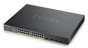 Zyxel XGS1935-28HP, 28 Port Lite-L3 Smart Managed PoE Switch, 24x Gigabit PoE and 4x 10G S