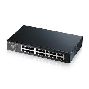 Zyxel GS1900-24Ev3, 24-port Desktop Gigabit Web Smart switch: 24x Gigabit metal, IPv6, 802