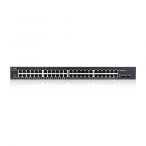 Zyxel GS1900-48 v2, 48-port GbE L2 Smart Switch, rackmount