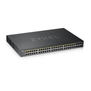 Zyxel GS1920-48HPv2, 50 Port Smart Managed PoE Switch 44x Gigabit Copper PoE and 4x Gigabi