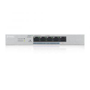 Zyxel GS1200-5HP v2, 5-port Desktop Gigabit Web Smart switch: 5x Gigabit metal, 4x PoE (80