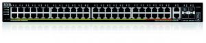 Zyxel XGS2220-54FP, L3 Access Switch, 960W PoE, 40xPoE+/10xPoE++, 48x1G RJ45 2x10mG RJ45, 