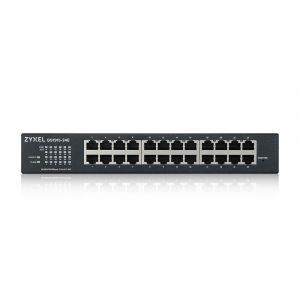 Zyxel GS1915-24E, 24-port GbE Smart hybrid mode Switch, standalone or NebulaFlex Cloud, ra