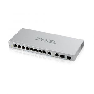 Zyxel XGS1210-12,8-Port Gigabit webmanaged Switch with 8 port 1G + 2-Port 2.5G + 2-Port SF