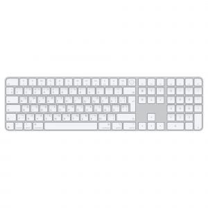 Apple Magic Keyboard Numeric Touch ID/Bezdrátová Bluetooth/UA layout/Bílá