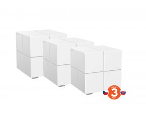 Tenda Nova MW6 (3-pack) WiFi AC1200 Mesh Gigabit system, MU-MIMO, 6x GLAN/GWAN, SMART CZ a
