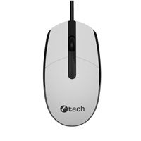 C-TECH myš WM-10, USB, 1200 DPI, bílo-černá