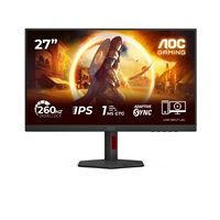 AOC LCD herní 27G4ZR 27" IPS/1920x1080@260Hz/0,3ms/300cd/2xHDMI/DP/Pivot/HAS/VESA