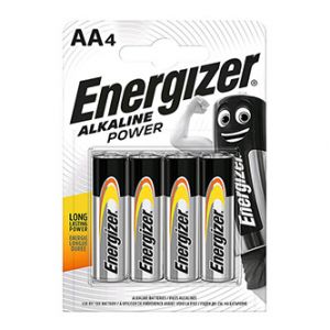 ENERGIZER Jednorázová alkalická baterie AA, 4-pack