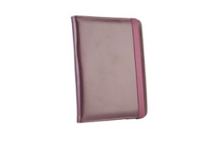 C-TECH PROTECT pouzdro z pravé kůže pro 8" zařízení, RLC-01, bordó (Pocketbook Inkpad 3/4,