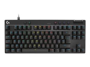 Logitech G PRO X RAPID - Klávesnice - TKL - podsvícení - USB - AZERTY - francouzská - kláv