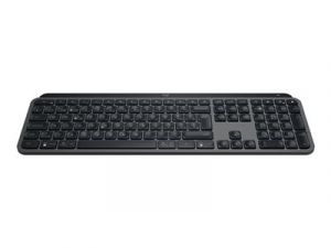Logitech MX Keys S - Klávesnice - podsvícená - bezdrátový - Bluetooth LE - QWERTZ - nemeck