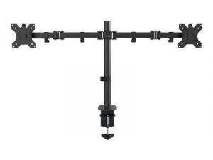 Vision VFM-DPD Monitor Desk Post - Montážní sada - pro 2 LCD displeje - ocel - černá - vel