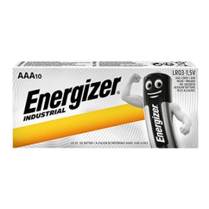 ENERGIZER Industrial Jednorázová alkalická baterie AAA, 10-pack