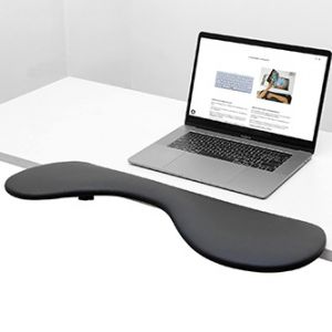 Powerton ERGO AXISI Loketní opěrka ke stolu pěnová, černá