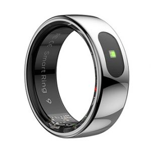 Powerton SMART RING PRO chytrý prsten velikost 12, stříbrný