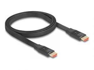 Delock - Vysoká rychlost - kabel HDMI s ethernetem - HDMI s piny (male) do HDMI s piny (ma