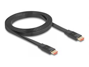 Delock - Vysoká rychlost - kabel HDMI s ethernetem - HDMI s piny (male) do HDMI s piny (ma