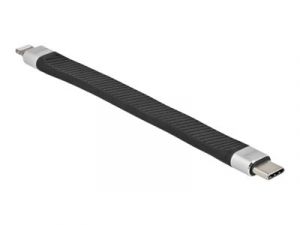 Delock - Kabel Lightning - 24 pin USB-C s piny (male) do Lightning s piny (male) - 13 cm -