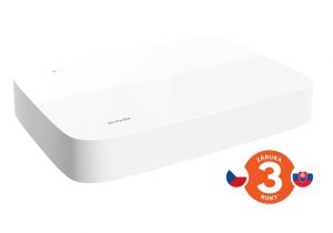 Tenda N6P-8H - PoE kamerový 4K NVR rekordér, 8 kanálů, H.265+, OnViF, zvuk, web. rozhraní,