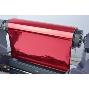 INTEC tonerová efektová fólie na roli 320 mm x 300 m metalická červená 3"