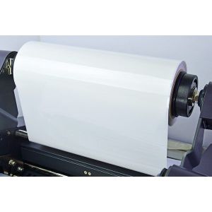 INTEC laminovací film na roli 320 mm x 300 m SPOTOVÝ bílý lesklý 3"