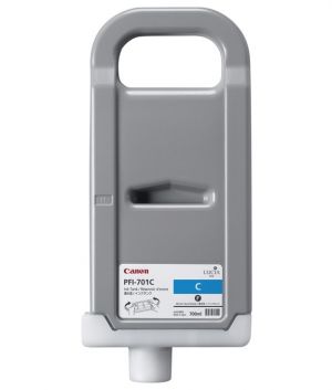Canon originální ink PFI701C, cyan, 700ml, 0901B001, 0901B005, Canon iPF-8X00, 8000S, 9X00