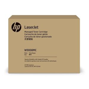 HP Black Managed LJ Toner Cartridge, W9008MC