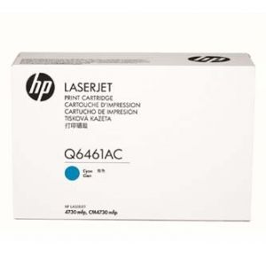 HP originální toner Q6461AC, cyan, 12000str., HP Color LaserJet 4730mfp, 4730x, xm, xs, ko