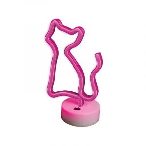 Neon LED Light CAT pink Bat + USB FLNE04 Forever Light