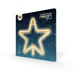Neon LED CHRISTMAS PENTASTAR warm white FLNE22 Forever Light