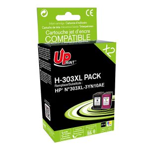 UPrint kompatibilní ink sada s 3YN10AE, HP 303 XL, black/color, 600/450str., 20/18ml, valu