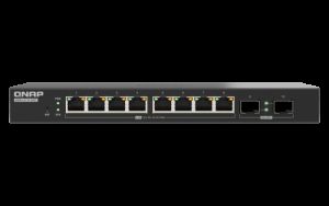 QNAP switch QSW-L2110-2S8T (8x 2,5GbE port, 2x 10Gb SFP+ port, Lite Managed)
