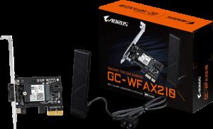 GIGABYTE PCI-E Wifi+BT 2400MBps 6E AX210 EZ-Plug