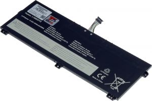 Baterie T6 Power pro Lenovo ThinkPad X13 Yoga Gen 1, X390 Yoga, 4340mAh, 50Wh, 3cell, Li-P