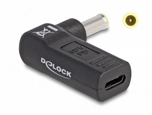 Delock Adaptér na kabel na nabíjení laptopu, ze zásuvky USB Type-C™ na zástrčku Samsung 5,