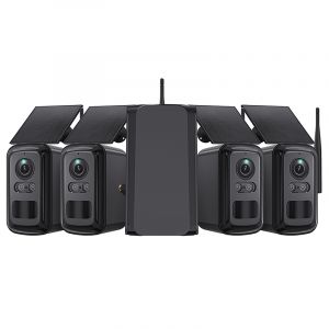 Set solárních kamer Viking HUB S04/8000 mAh/ mobilní aplikace/ outdoor