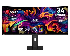 MSI MAG/341CQP X28/34"/QD-OLED/UWQHD/280Hz/0,03ms/Černá/3R