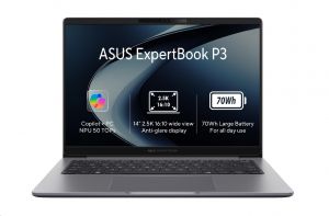ASUS NTB ExpertBook PM3 (PM3606CHA-R716512W), R7 8840HS, 16,0" 1920 x 1200, 16GB, 512 GB S