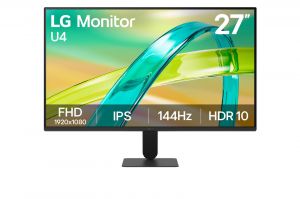 LG/27U411B-B/27"/IPS/FHD/144Hz/1ms/Černá/2R