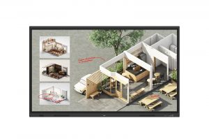 LG 75" signage 75TR3DQ - CreateBoard Standard, UHD, 400nit, Android 14 EDLA, 25% haze, 16/