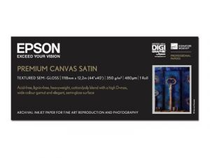 EPSON 1118/12.2/Paper Roll PremierArt Water Resistant Canvas Roll, 1118mmx12.2m, 44", C13S