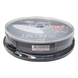 HP BD-R, Single Layer 25GB, Standard, cake box, BRE00071WIP-3, 6x, 10-pack, pro archivaci