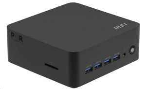 MSI PC Cubi Z AI 8M-008BEU, R5 8645HS, N/A, N/A SSD, N/A, No OS, Black