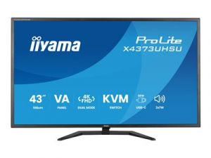 iiyama ProLite/X4373UHSU-B2/42,5"/VA/4K UHD/60Hz/3ms/Černá/3R
