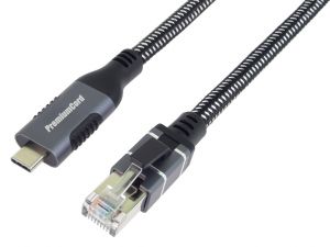 Ethernet. kabel USB3.2->LAN RJ45 10/100/1000, 3m